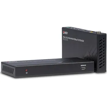 Sluchátka LINDY 38217 sluchátkový zesilovač černá