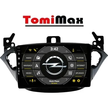 Auto Hi-Fi TomiMax Opel Corsa 2015 Android 14 autorádio s WIFI, GPS, USB, BT HW výbava: QLED 4 Core 2GB+32GB LOW - pouze displej A,C - Model auta: Opel Corsa 2015+, Velikost obrazovky: Dotyková obrazovka: 9"