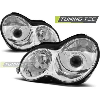 Přední světlomet PŘEDNÍ SVĚTLA CHROM pro MERCEDES W203 C-KLASA 07.00-03.04