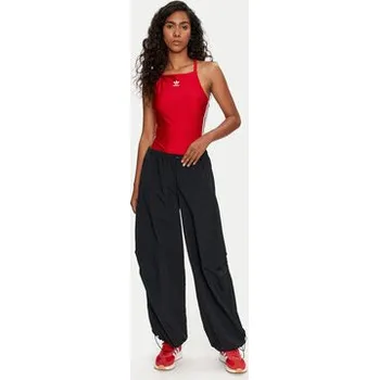 Body adidas Body 3-Stripes IY7295 Červená Slim Fit XL