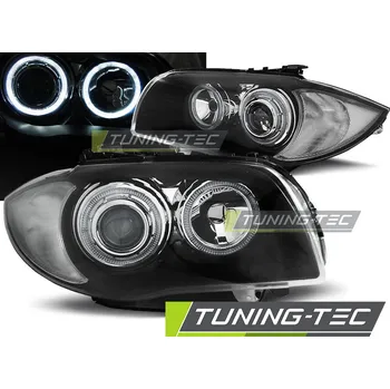 Přední světlomet SVĚTLOMETY ANGEL EYES černý pro BMW 1 E87/E81/82/88 04-11