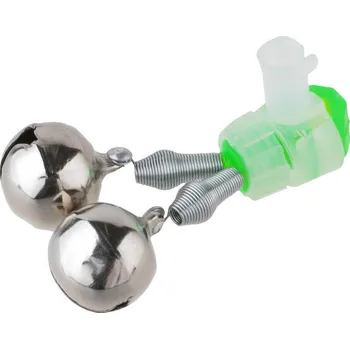 Signalizátor záběru Rolnička Mikado dvojitá s adaptérem na chemické světlo 16mm