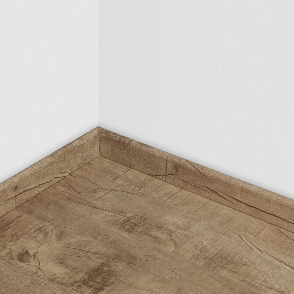 Upfloor soklová lišta - Dub šedý přírodní 0027