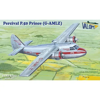 Plastikový model 1/72 Percival P.50 Sea Prince (G-AMLZ)