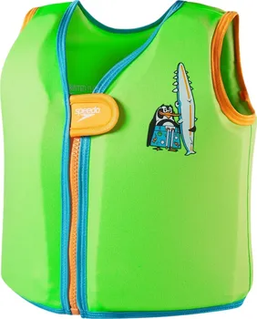 Plovací vesta Speedo Character Printed Float Vest Chima Azure Blue/Fluro Green