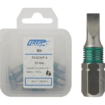 Bit OREN Bit (BZ) plochý vel. 6, 25 mm