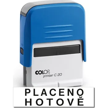 Colop | PLACENO HOTOVĚ - Barva tisku Bez barvy - suchý