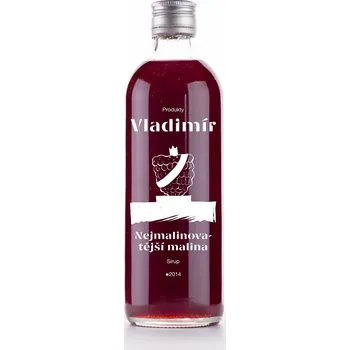 Sirup Sirupy Vladimír Nejmalinovatější Malina 500 ml