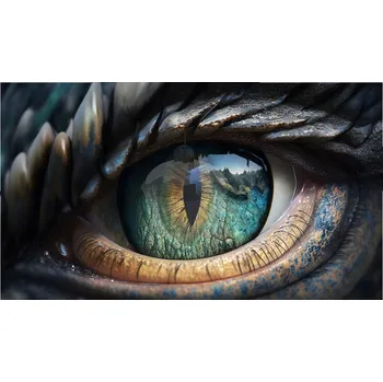 Jedlá dekorace na dort Caketools Jedlý papír "Dinosauří oko" A4