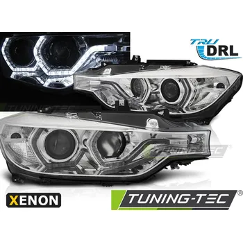 Přední světlomet XENON SVĚTLOMETY ANGEL EYES LED DRL CHROME pro BMW F30/F31 10.11 - 05.15