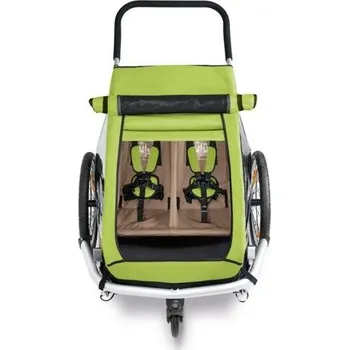 vozík za kolo CLONA CROOZER KID 2 ZELENÁ 2016 - 2017