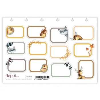 samolepka Fleppi Září 2024 | arch 7