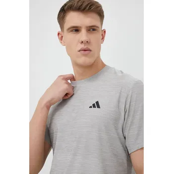 Pánské tričko Tréninkové tričko adidas Performance Train Essentials IC7416 šedá 09X, vel. XL