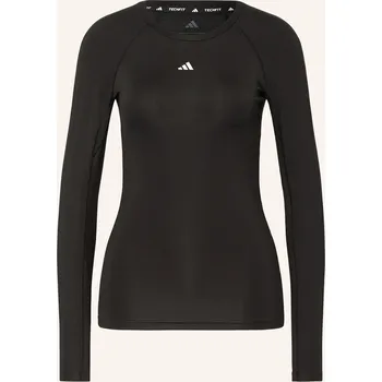 Dámské tričko Adidas Dámské Tričko S Dlouhým Rukávem Techfit, černá, 42
