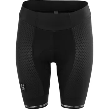 Cyklistické kalhoty Kraťasy na kolo KALAS Pure Z pas s vložkou dámské černá Velikost: 4