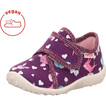 Dívčí bačkory Dětské přezůvky papučky Superfit 1-009246-5000 SPOTTY Velikost: 18