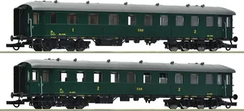 Modelová železnice Roco Set rychlíkových vozů 2dílný ČSD 6200037