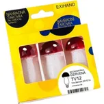 Exihand 169600.B Žárovky MOCHOMŮRKA červený klobouček