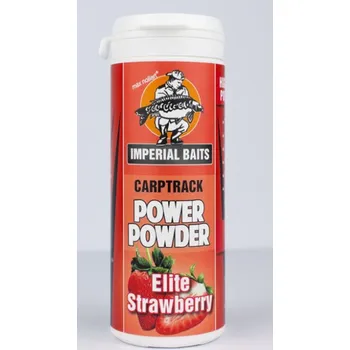 Návnadové aroma Imperial Baits Carptrack Power Powder - Elite Strawberry - 100g