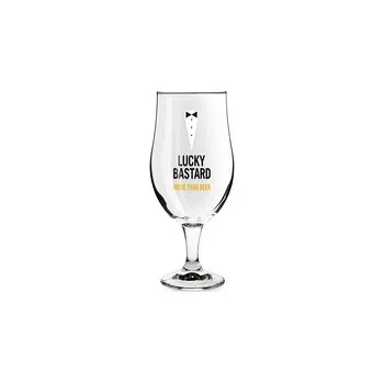 Nekupto Lucky Bastard Pivní sklenice