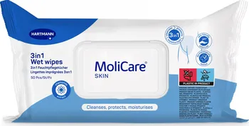 Hygienický ubrousek HARTMANN MoliCare Skin 3v1 50 ks