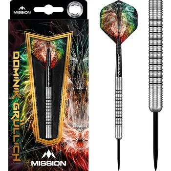 Šipka Šipky Mission Dominik Grüllich 95% Silver/Black 23,5g steel