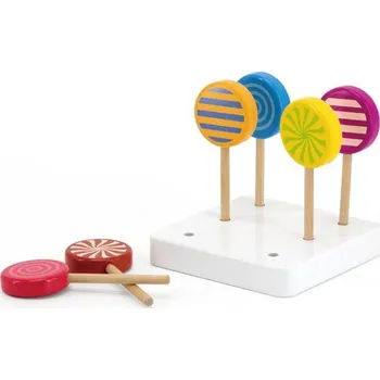 Dětská kuchyňka VIGA, Dřevěná lízátka