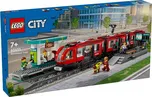 LEGO City 60423 Tramvaj a zastávka v…