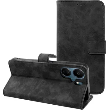 Pouzdro na mobilní telefon Pouzdro Forcell Flipové TENDER Book Case pro XIAOMI Redmi 13C / POCO C65 , černé