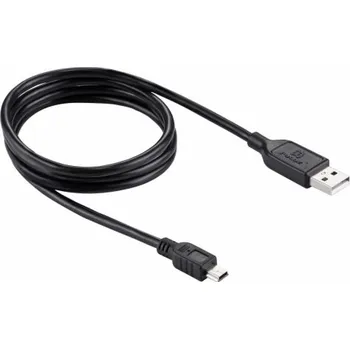 Datový kabel Puluz USB-A - miniUSB USB kabel 1 m černý (SB4137)