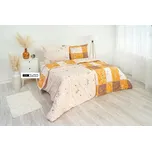 Stanex Ložní povlečení bavlněné Golden (LS197) Rozměry povlečení: 140x220 cm + polštář 90x70 cm