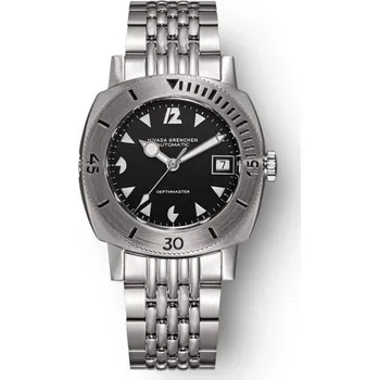 Hodinky Nivada Grenchen Depthmaster Pacman White Date - Beads of Rice + 5 let záruka a dárek ZDARMA