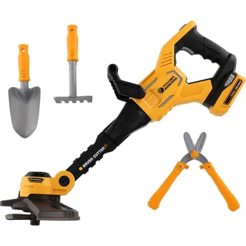 Dětské zahradní nářadí Teddies 00861751 křovinořez žlutý/černý/šedý