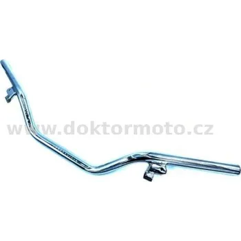 Chránič řídítek pro čtyřkolku Řídítka - holá (Jawa 634 - první model), chrom