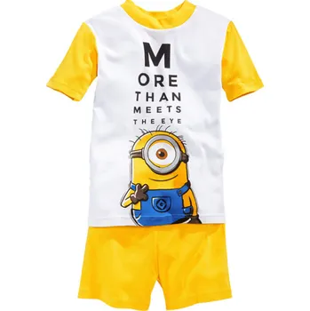 Dětská móda Disney Dětská letní pyžama s pohádkovými motivy Varianta: Mimoň, Věk: 2T