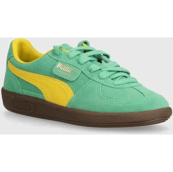 Pánské tenisky Semišové tenisky Puma Palermo Cobalt Glaze 396463 zelená 76X, EUR 41