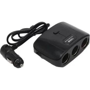 Rozbočovač a nabíječka do autozapalovače - Olesson USB 1635