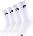 Bílé polstrované tenisové ponožky Skechers 2pk Tennis Cushioned Socks SK41041-1000 Velikost: 35/38