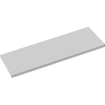 Policová skříň Police k regálu, 900 x 350 mm, šedá