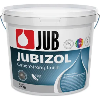 Omítka JUB JUBIZOL CarbonStrong finish S dekorativní hlazená fasádní omítka 25 kg 2.0 mm Bílá