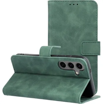 Pouzdro na mobilní telefon Forcell Pouzdro Flipové TENDER Book Case pro SAMSUNG Galaxy S24 Plus green 5903396231971