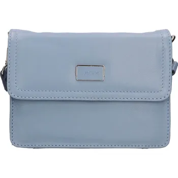 Kabelka Dámská kožená kabelka Lagen Elowen - modrá