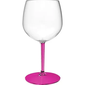 Sklenice Nerozbitná sklenice na víno 580ml (1ks) Růžová