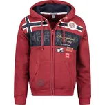 GEOGRAPHICAL NORWAY mikina pánská GARADOCK S bordó