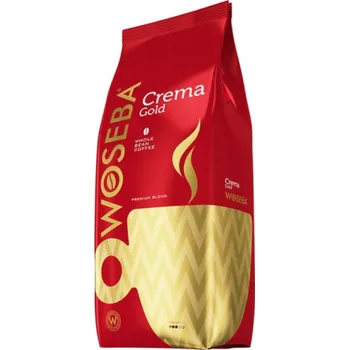 Káva Woseba Crema Gold kávová zrna 1 kg