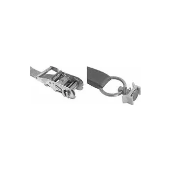 Upínací popruh Upínací pás 25 - koncovka airline L=5m