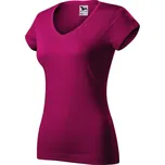 MALFINI, a.s. Dámské tričko Fit V-neck fuchsia red Barva: fuchsia red, Velikost: S