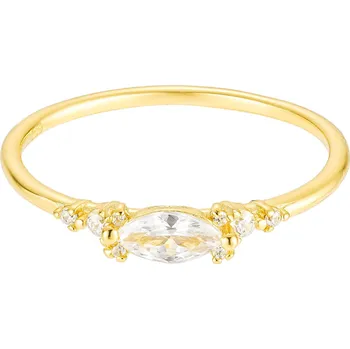 Prsten Olivie Stříbrný prsten GOLD 8821 Velikost prstenů: 8 (EU: 57-58) Ag 925; ≤1,0 g.