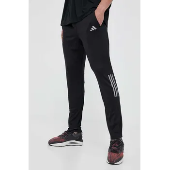 Pánské kalhoty Běžecké kalhoty adidas Performance Own The Run HN0806 černá 99X, vel. XXL