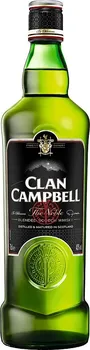 Whisky Clan Campbell The Noble Blended Scotch Whisky 40 % 0,7 l